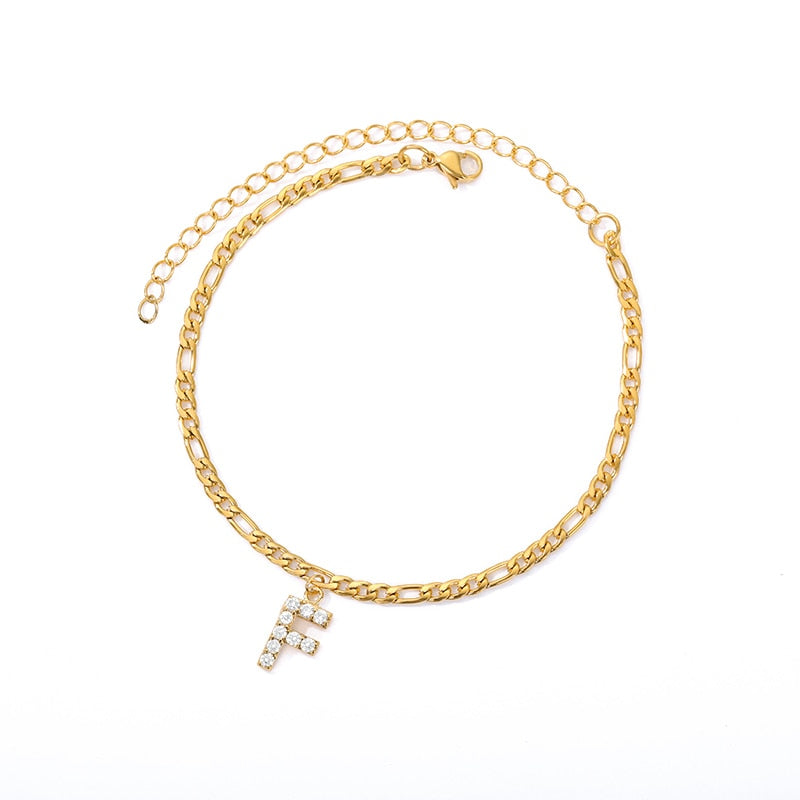 Bracciale con iniziale personalizzata – Eleganza su misura