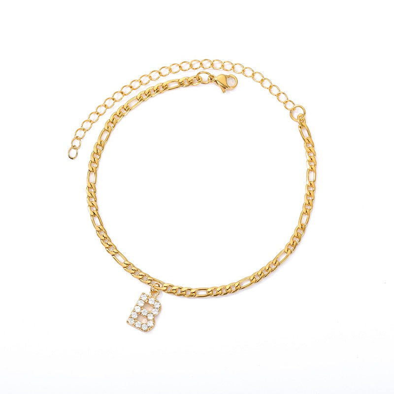 Bracciale con iniziale personalizzata – Eleganza su misura