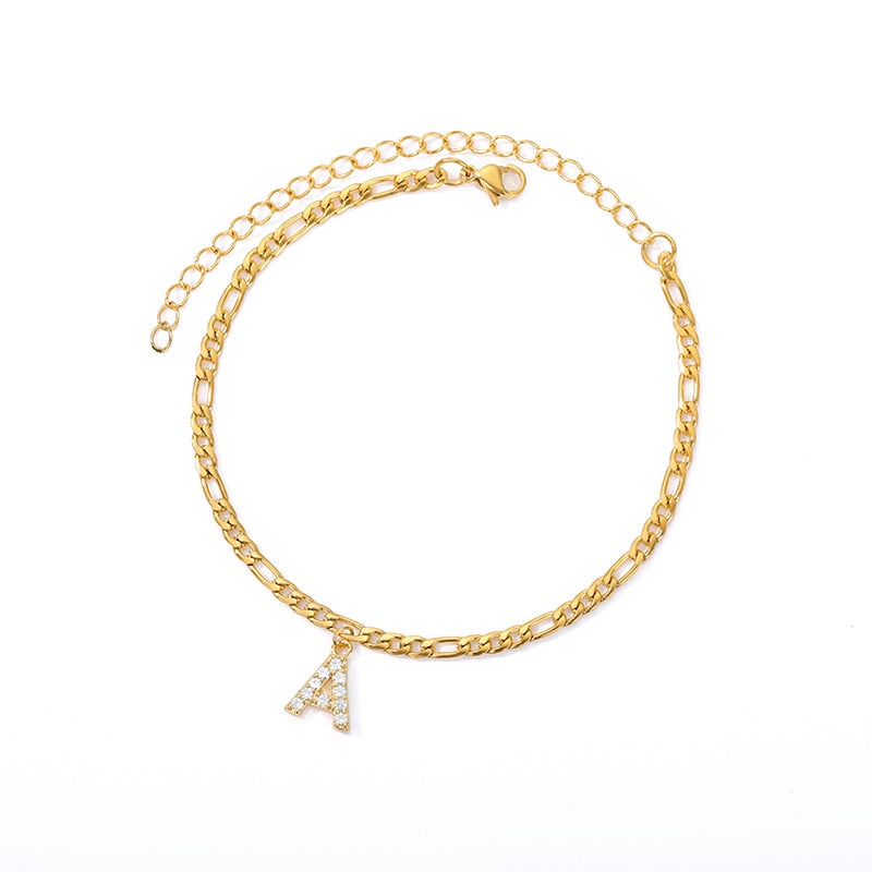 Bracciale con iniziale personalizzata – Eleganza su misura