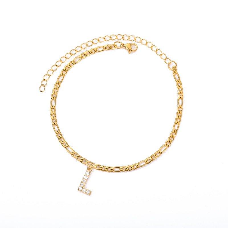 Bracciale con iniziale personalizzata – Eleganza su misura