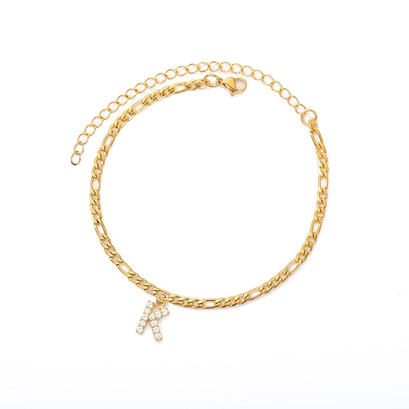Bracciale con iniziale personalizzata – Eleganza su misura