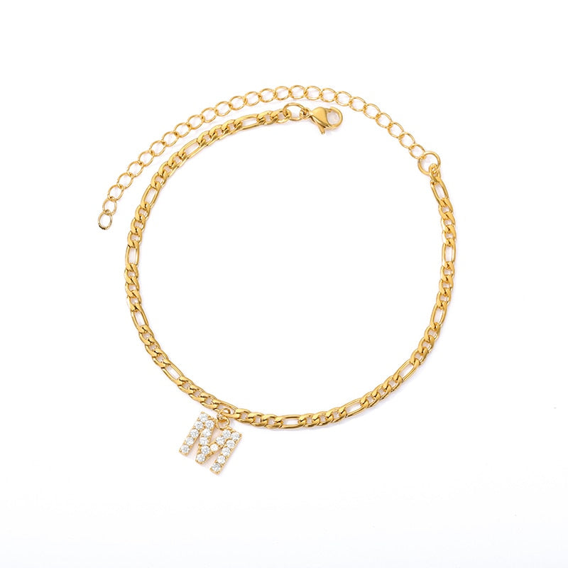 Bracciale con iniziale personalizzata – Eleganza su misura