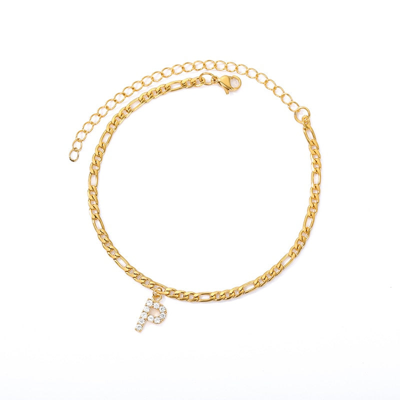 Bracciale con iniziale personalizzata – Eleganza su misura
