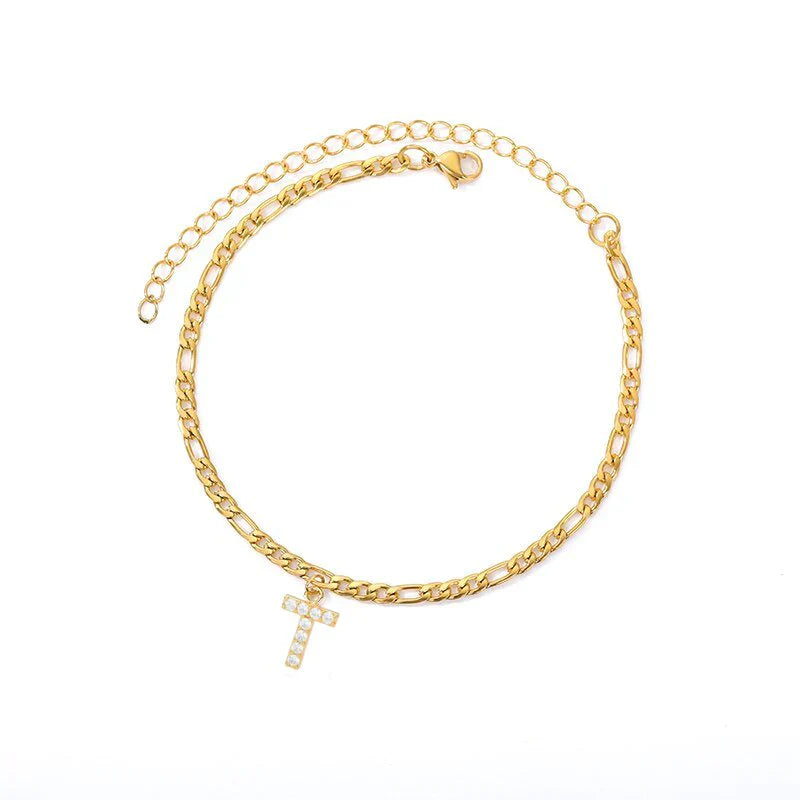 Bracciale con iniziale personalizzata – Eleganza su misura