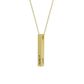 Náhrdelník Bar 3D Gravírovaný - Personalizovaná elegance 