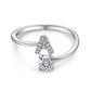 Anello iniziale in Argento Sterlina