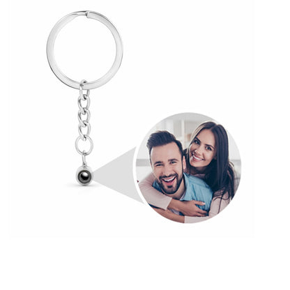 Personalized photo key ring